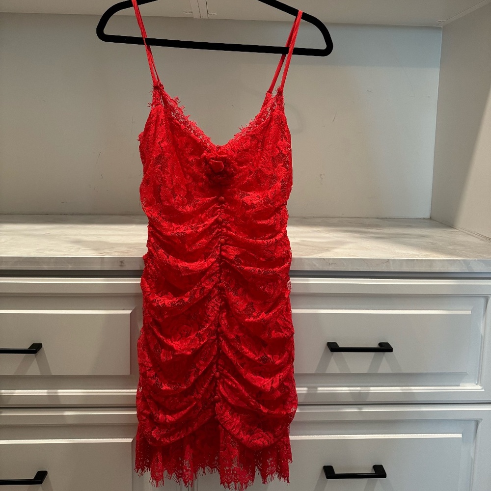 For Love & Lemons Della Mini Dress